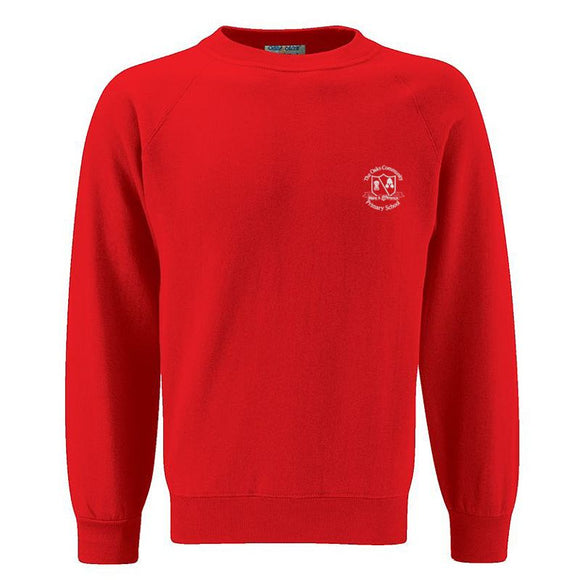 The Oaks Sweatshirt Red