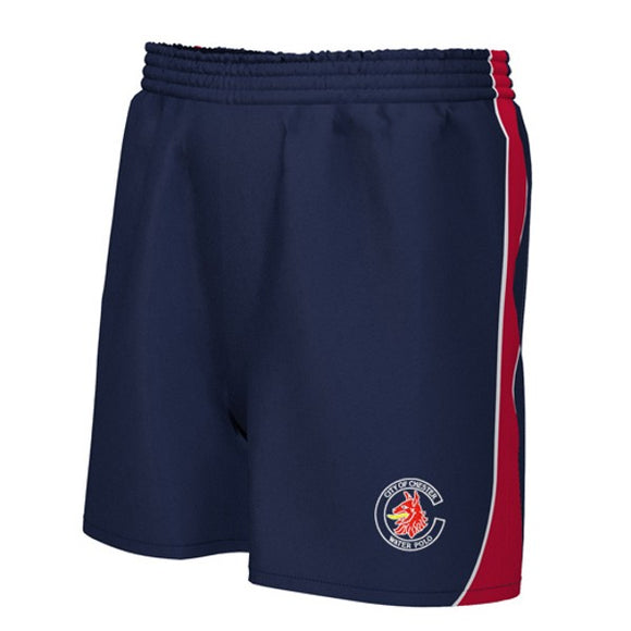 Chester Water Polo Unisex Shorts Navy / Red