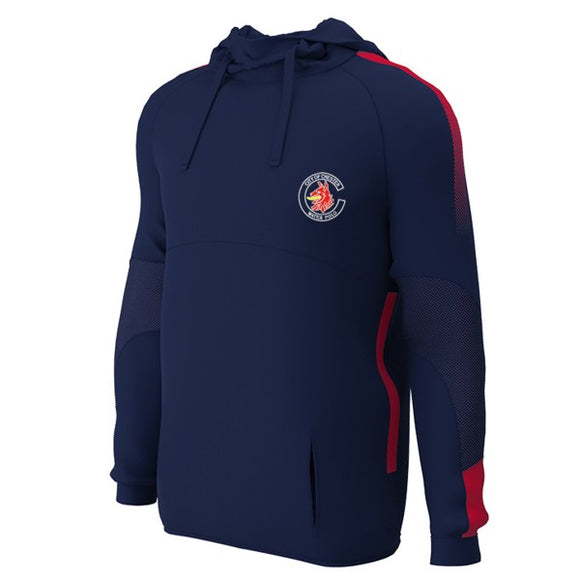 Team Leaders - Chester Water Polo Hoodie Navy / Red (Special Order - 3 Week Delivery)