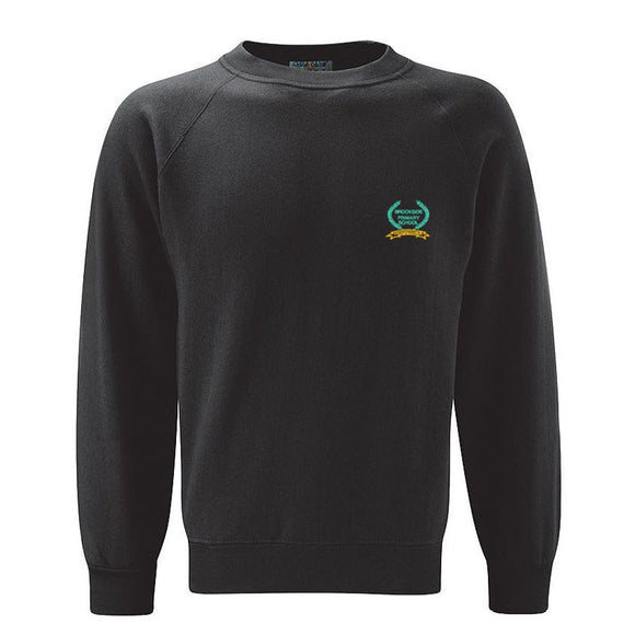 Brookside Primary Sweatshirt Black (YR 5 - YR 6)