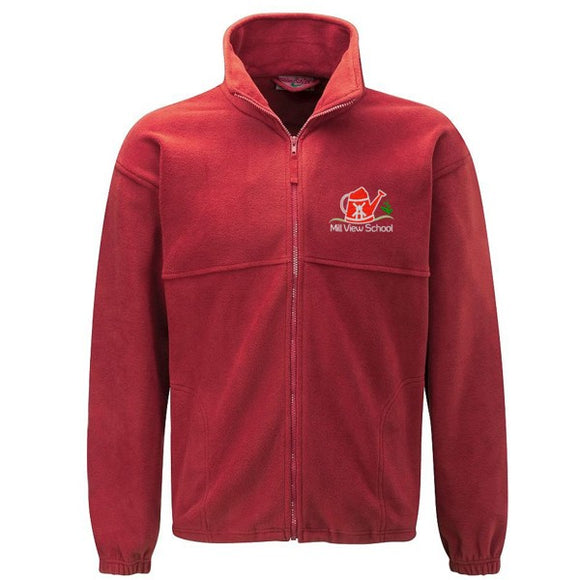 Mill View Primary Fleece Red (Special Order - 3 Week Delivery)