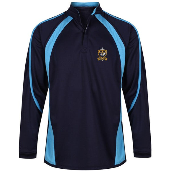 St Nicholas PE Rugby Shirt Navy / Cyclone