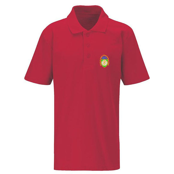 St Saviour's Primary Polo Shirt Red