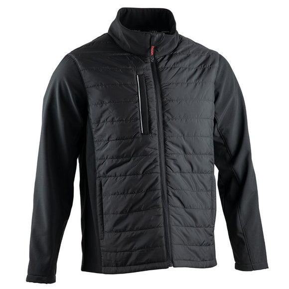 2231 Soft Bi-Material Jacket Black