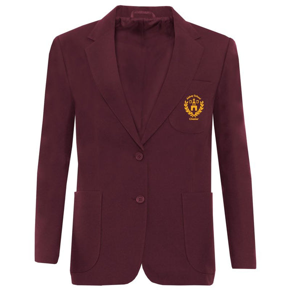 Abbey School Girls Blazer Maroon (YR 7 - YR 11)