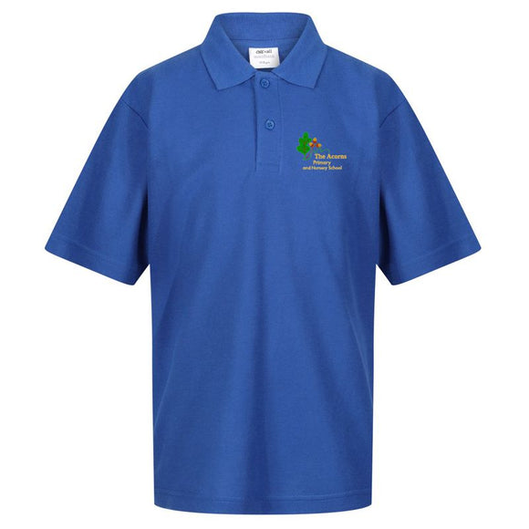 Acorns Primary & Nursery Polo Shirt Royal
