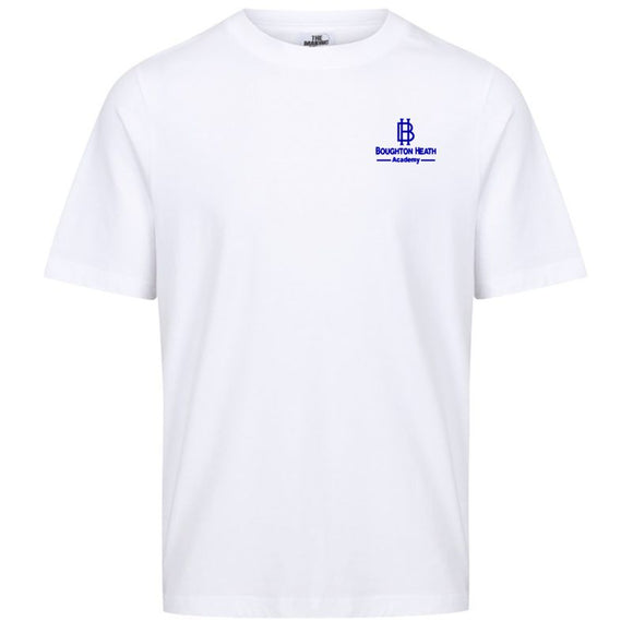 Boughton Heath Academy T-Shirt White (Special Order - 3 Week Delivery)