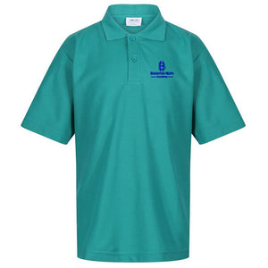 Boughton Heath Academy Polo Shirt Jade (Special Order - 3 Week Delivery)