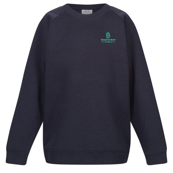 Boughton Heath Academy Sweatshirt Navy (Special Order - 3 Week Delivery)