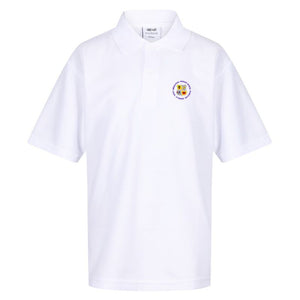 Broughton Primary Polo Shirt White