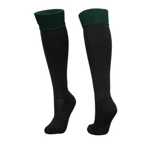 Catholic High Sport Socks Black / Bottle (Non- Returnable)