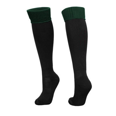 Catholic High Sport Socks Black / Bottle (Non- Returnable)