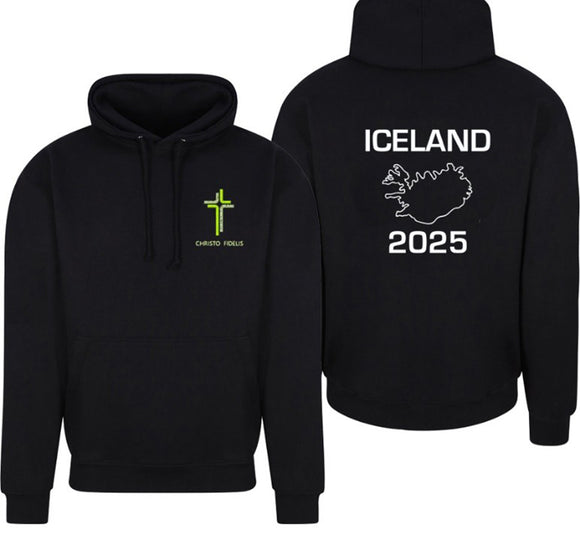 Catholic High Iceland Hoodie 2025 Black (NO INITIALS)
