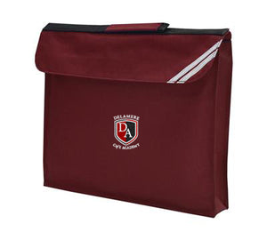 Delamere C of E Academy Book Bag Maroon