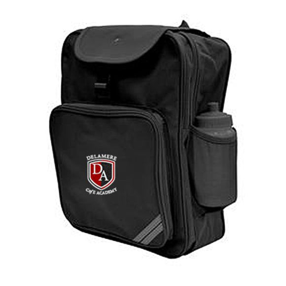Delamere C of E Academy Backpack Black