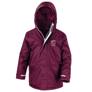 Delamere C of E Academy Winter Parka Burgundy (Special Order - 3 Week Delivery)