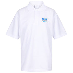 Dee Point Primary Polo Shirt White