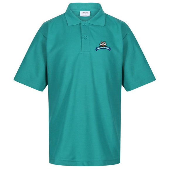 Guilden Sutton Day Nursery STAFF Polo Jade (Please State Name Required in Special Instructions in Cart)