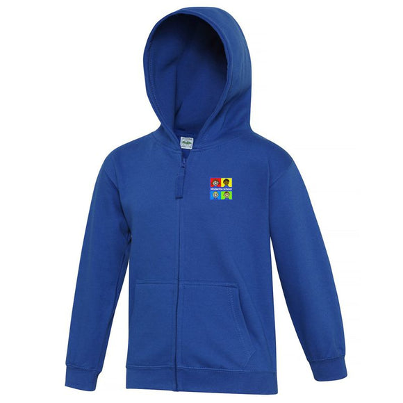 Hinderton Zip Hoodie Royal (Special Order - 3 Week Delivery)