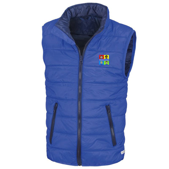 Hinderton Bodywarmer Royal / Navy (Special Order - 3 Week Delivery)