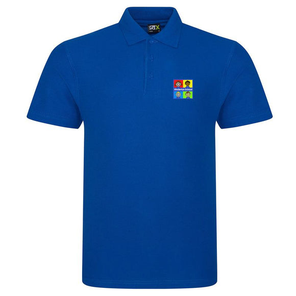 Hinderton Staff Polo Shirt Royal (Special Order - 3 Week Delivery)