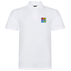Hinderton Staff Polo Shirt White (Special Order - 3 Week Delivery)