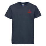 1st Saughall Scouts T-Shirt French Navy