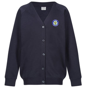 J H Godwin Cardigan Navy