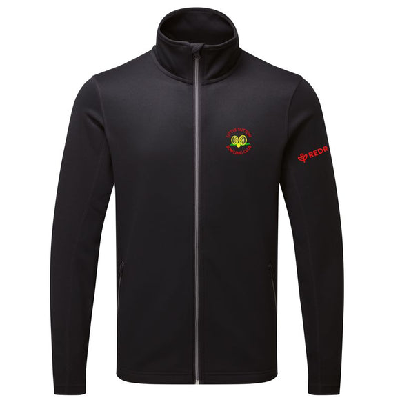 Little Sutton Bowling Club Men's Zip Sweatshirt Black (Special Order - 3 Week Delivery)