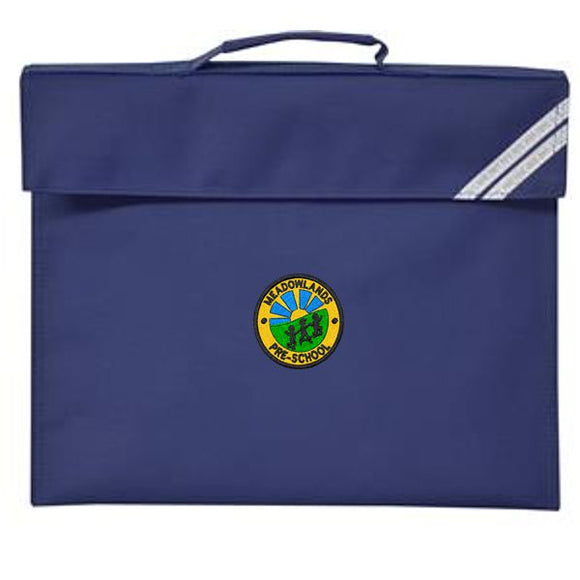 Meadowlands Pre-School Book Bag Navy