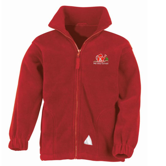 Mill View Primary Fleece Red (Special Order - 3 Week Delivery)
