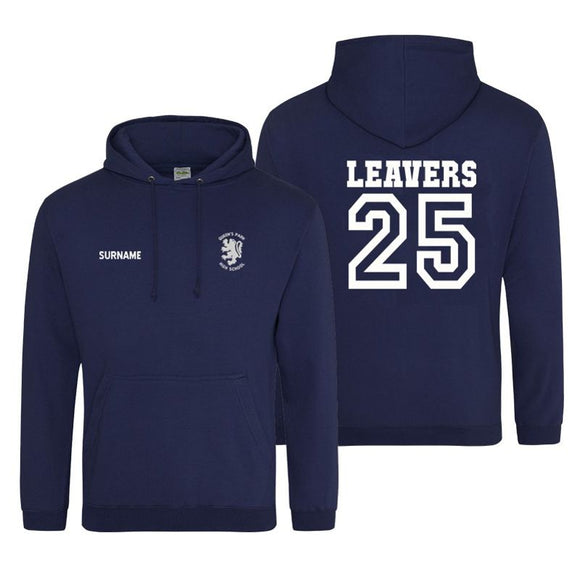QPH Year 13 Leavers Hoodie (State Name Required in Special Instructions in Cart)