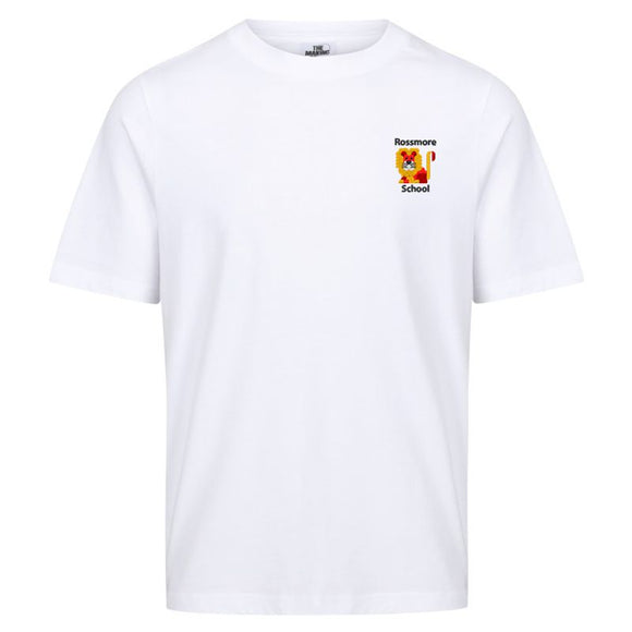 Rossmore Primary PE T-Shirt White