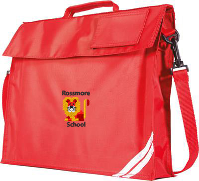 Rossmore Primary Book Bag Red