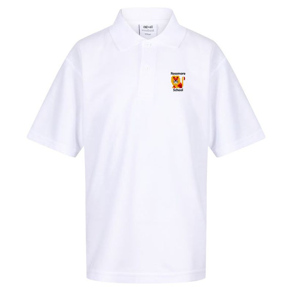Rossmore Primary Polo Shirt White