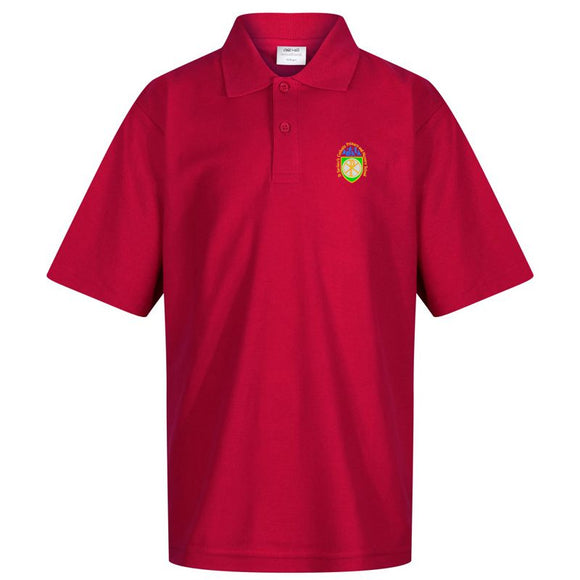 St Saviour's Primary Polo Shirt Red
