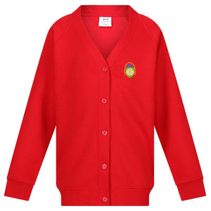 St Saviour's Primary Cardigan Red