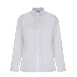Upton-By-Chester Long Sleeve Blouse (Twin Pack) White