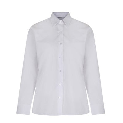 Upton-By-Chester Long Sleeve Blouse (Twin Pack) White