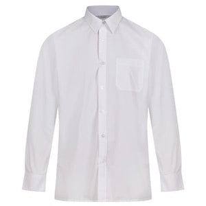Long Sleeve Shirt (Twin Pack) White