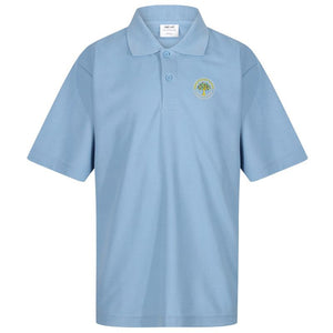 Tarvin Primary Polo Shirt Sky (Special Order - 3 Week Delivery)