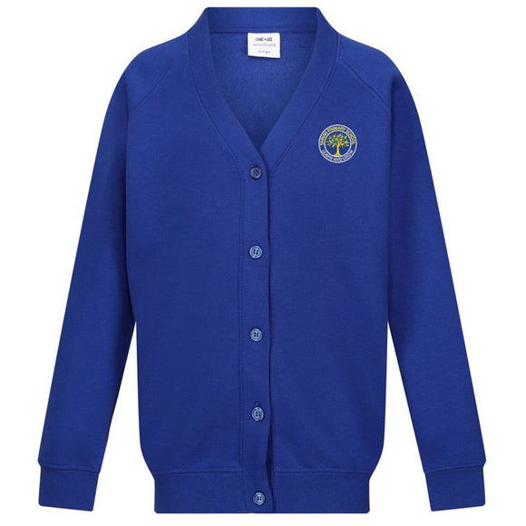 Tarvin Primary Cardigan Royal (Special Order - 3 Week Delivery)