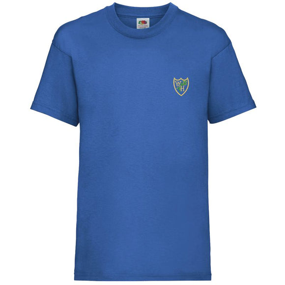 Whitby Heath PE T Shirt Royal