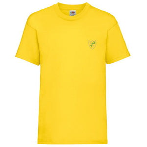 Whitby Heath PE T Shirt Yellow