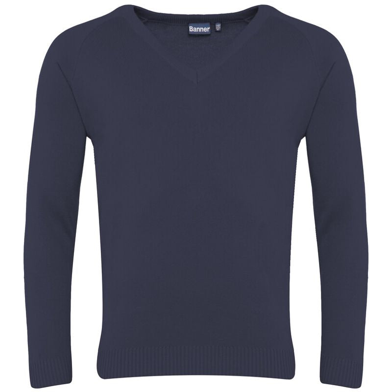 5110251 Navy V-Neck Jumper