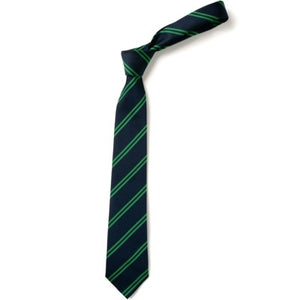 Elm House Tie -Elastic Navy / Green