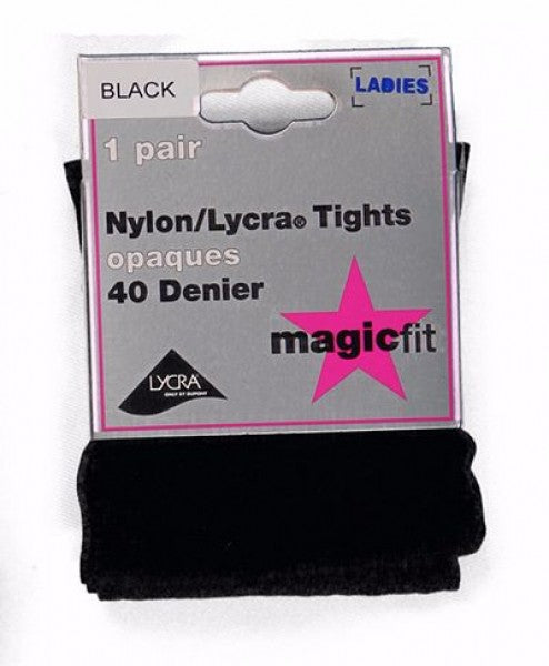 40 Denier Tights (Single Pack) Black