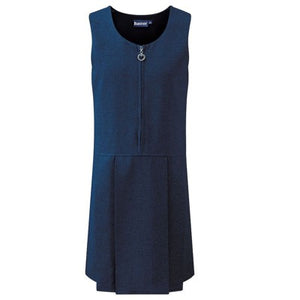 Lynton Pinafore Dress Navy