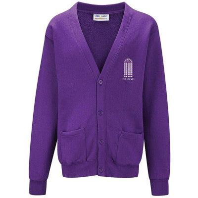 The Arches Cardigan Purple