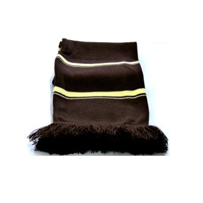 Avalon Striped Scarf Brown / Gold